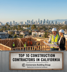Conversion Building Group residential construction California